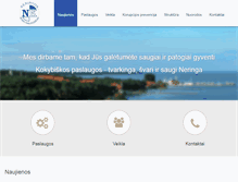 Tablet Screenshot of nerkom.lt